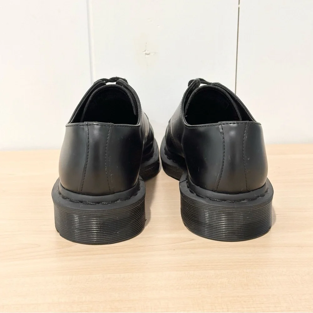 Dr. Martens 1461 Smooth Leather Oxford Shoes In Black Size 6